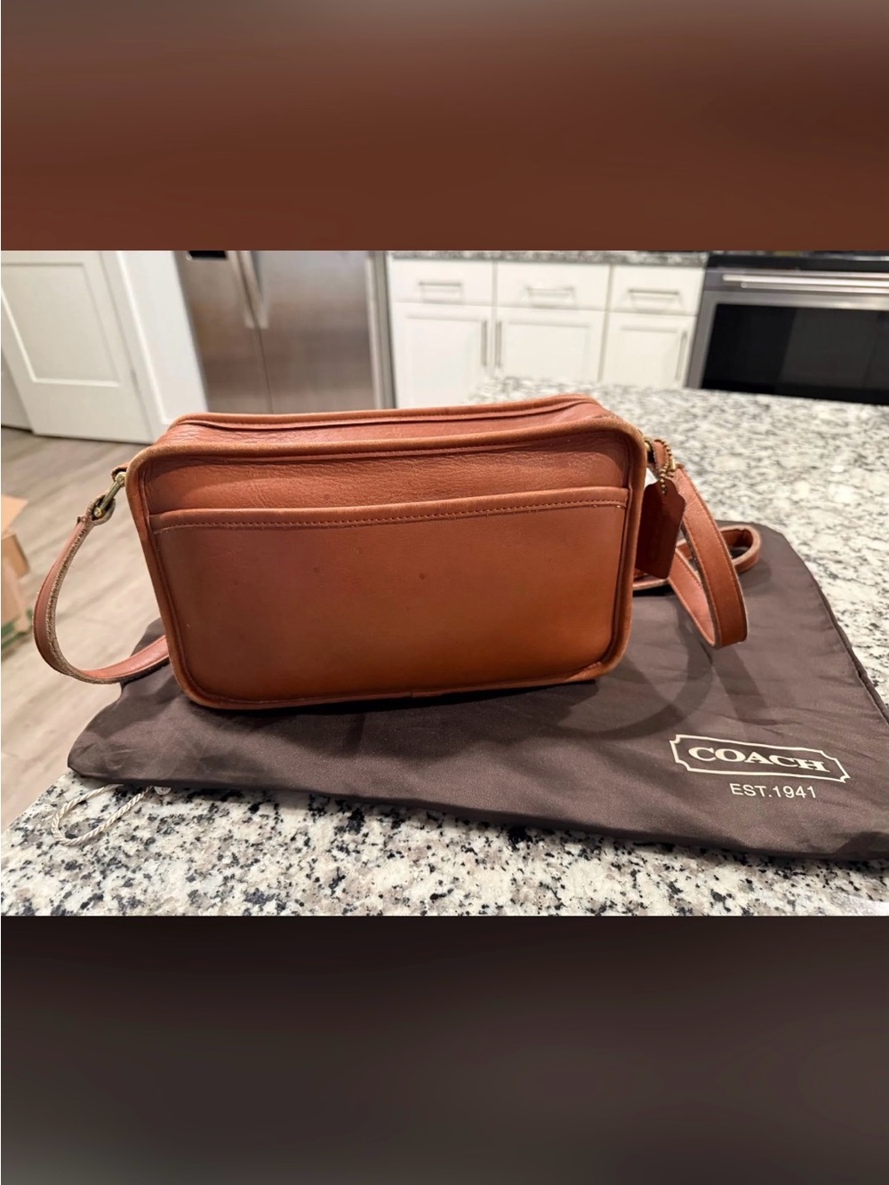Vintage (90’s) Coach Camera Bag- Style No. 9974